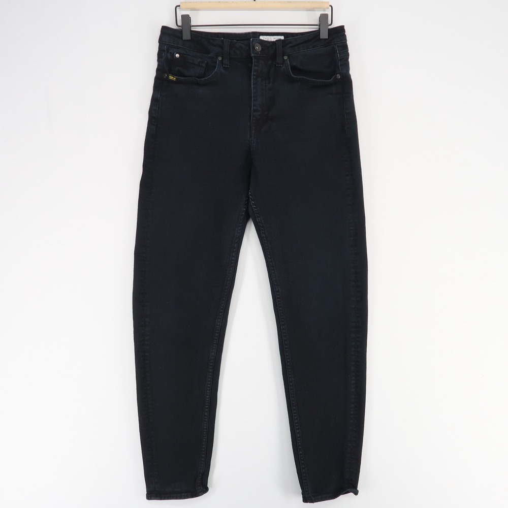 Tiger Of Sweden Aly Jeans‎ Womens 30x32 Dark Blue Slim Fit High Rise Tapered Leg